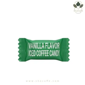 قرص قهوه کافی کندی وانیل Iced Cooffe Candy Vanilla Flavor